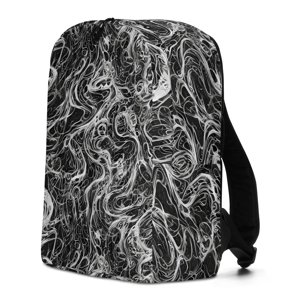 Obsidian Tide on Minimalist Backpack — Left
