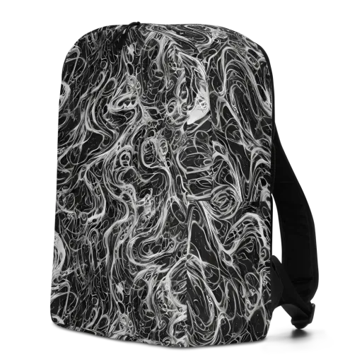 Obsidian Tide on a Minimalist Backpack