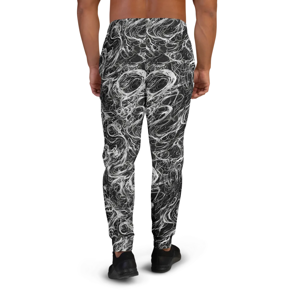 Obsidian Tide on Men's Joggers — Back