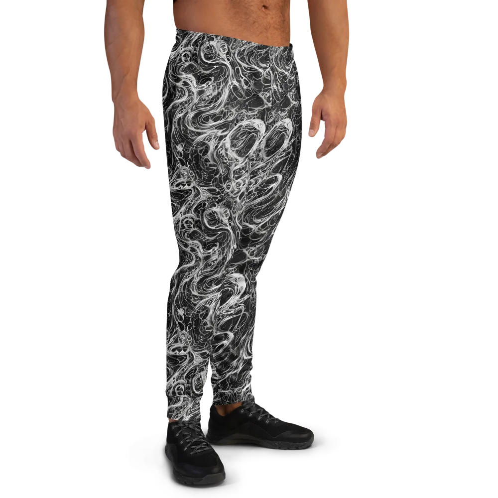 Obsidian Tide on Men's Joggers — Right