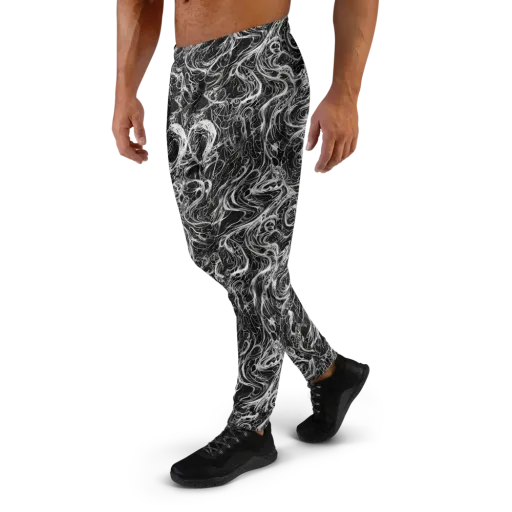 Obsidian Tide on a Men's Joggers
