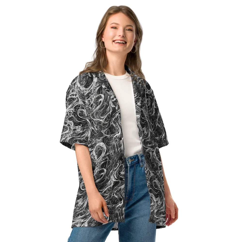 Obsidian Tide on Button Shirt — Front