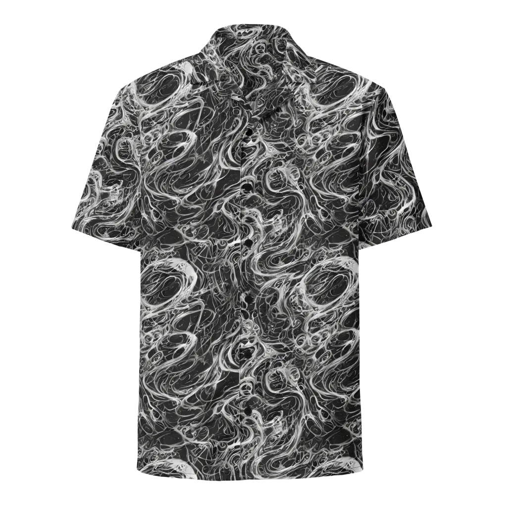 Obsidian Tide on Button Shirt — Front