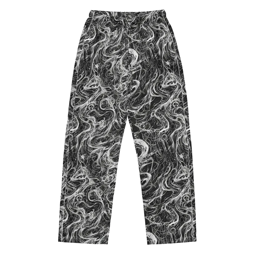 Obsidian Tide on Women's Pajama Pants — Front