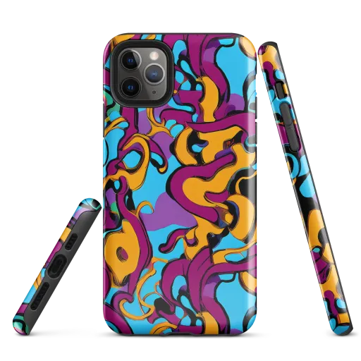 Purple Ignition on a Tough Case for iPhone®