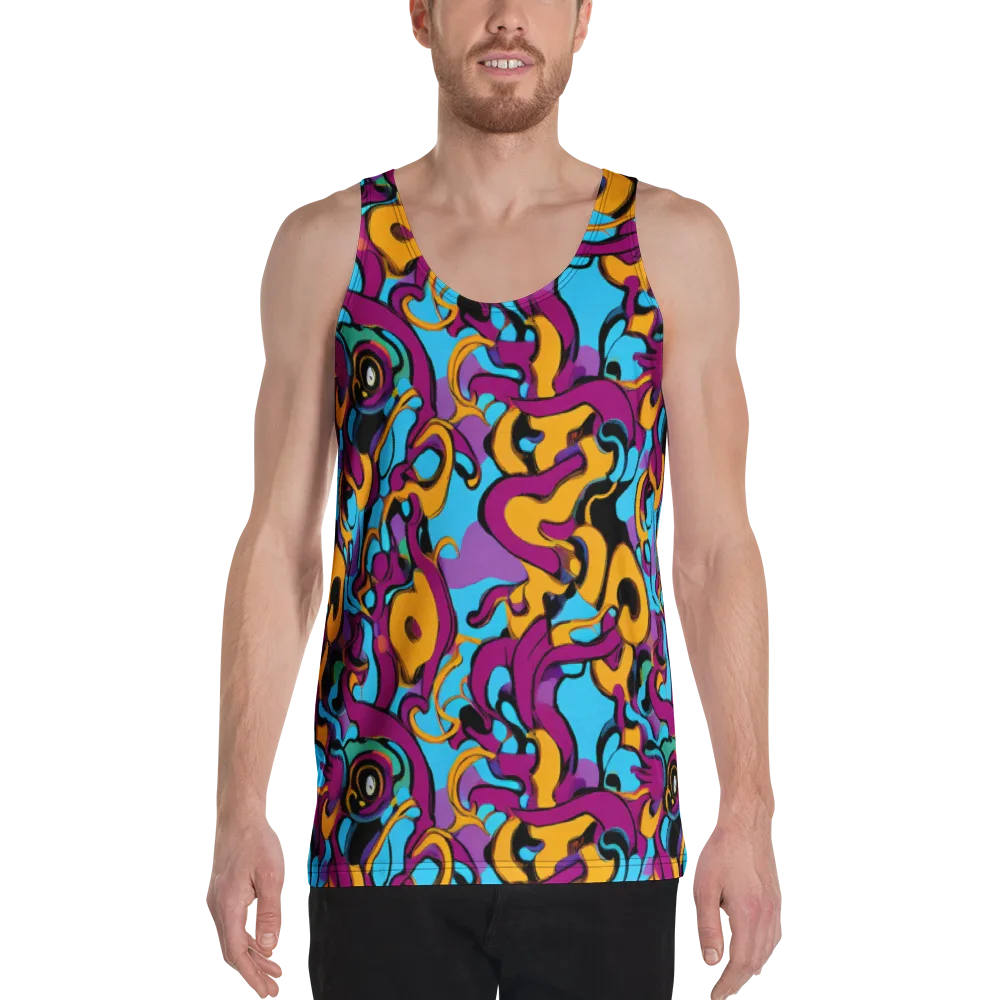 Purple Ignition on Men's Tank Top — Front