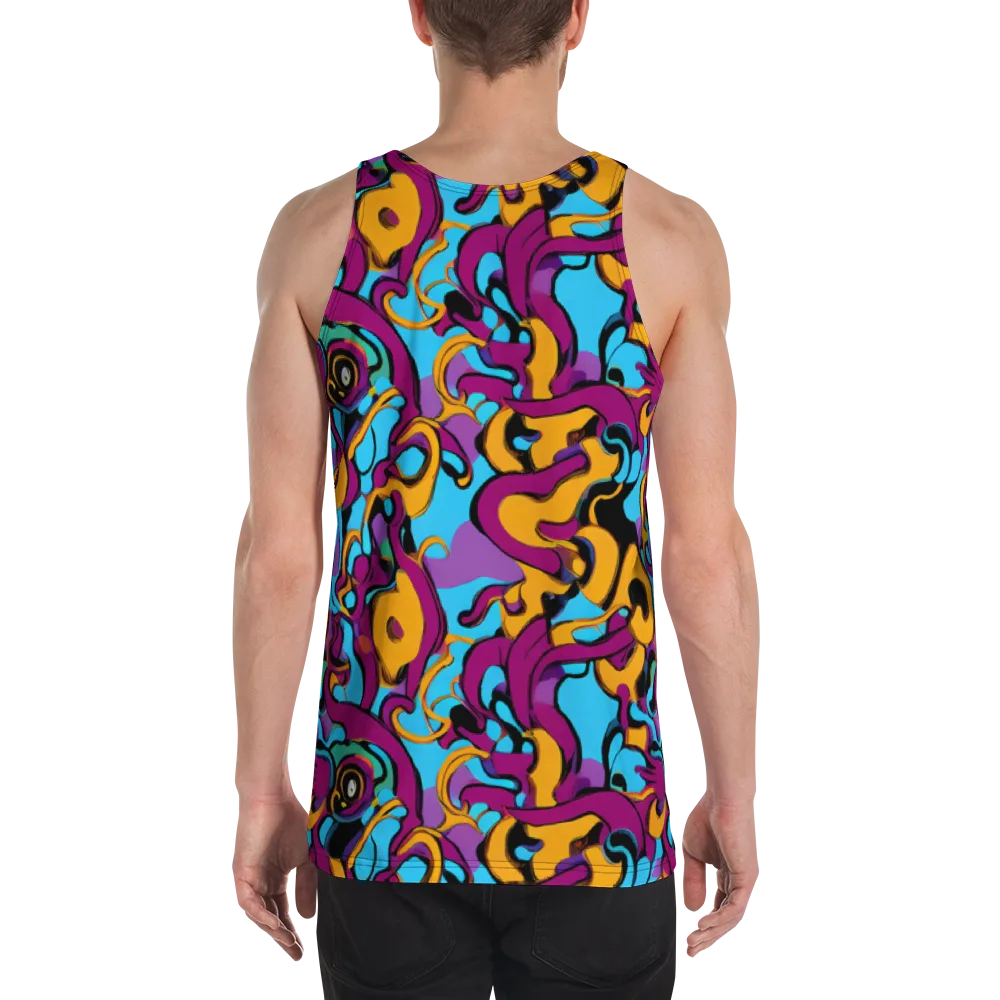 Purple Ignition on Men's Tank Top — Back