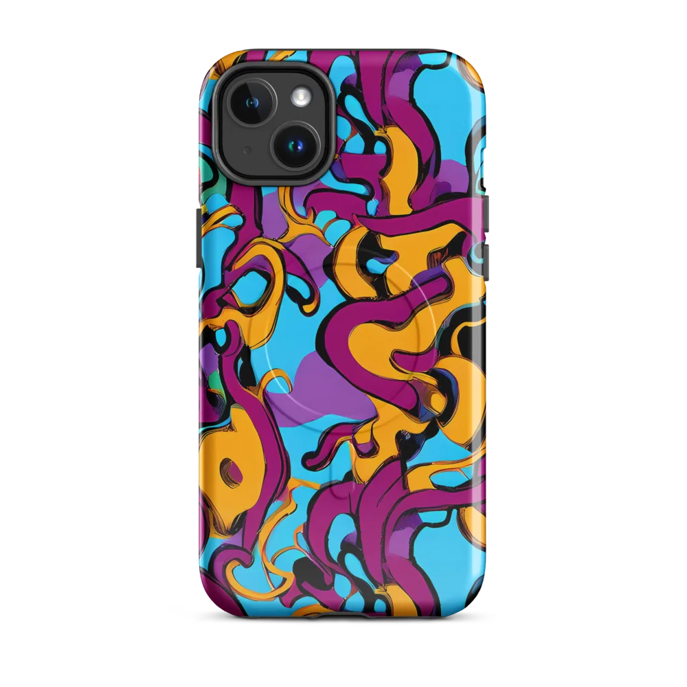Purple Ignition on MagSafe Tough Case for iPhone® — Front