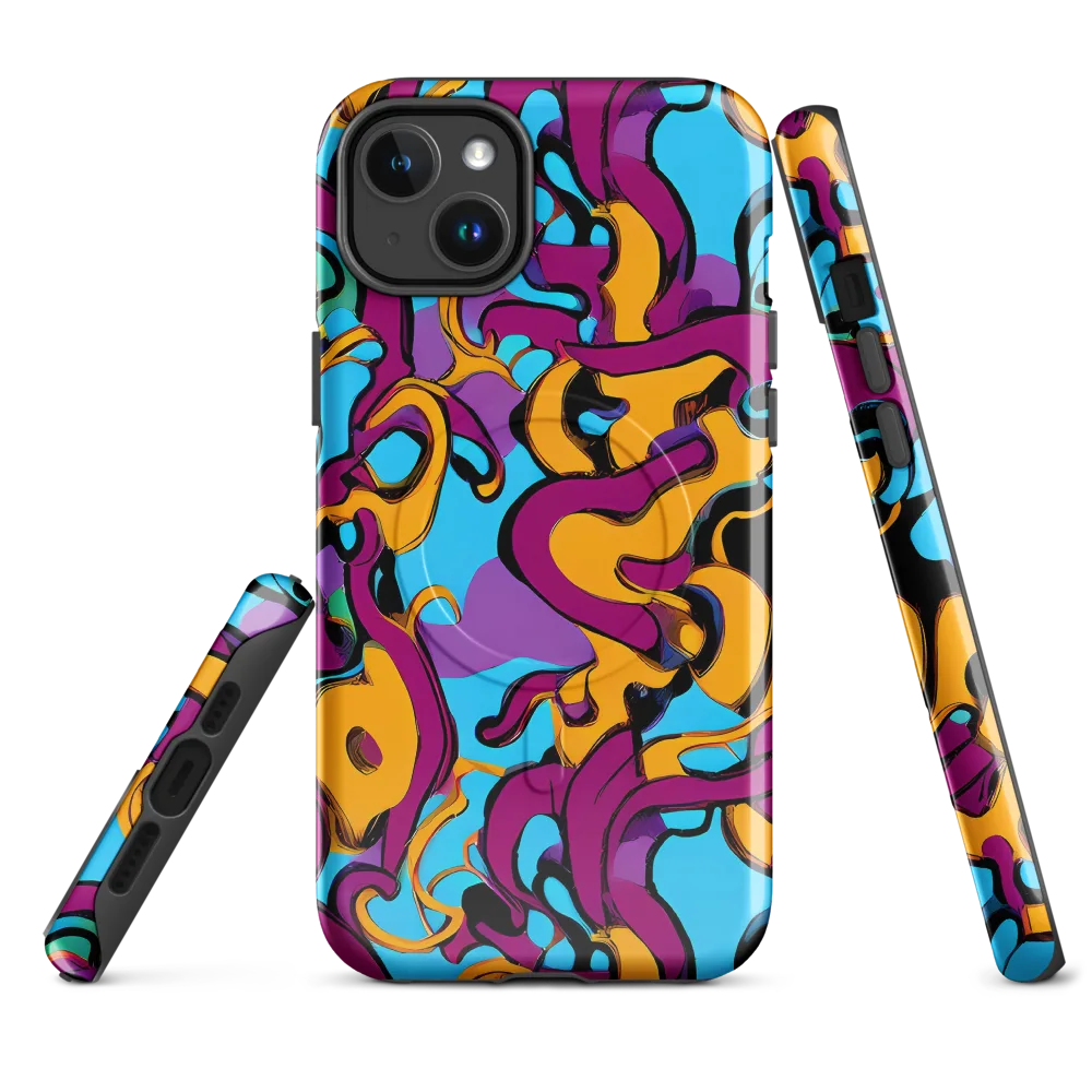 Purple Ignition on MagSafe Tough Case for iPhone® — Front