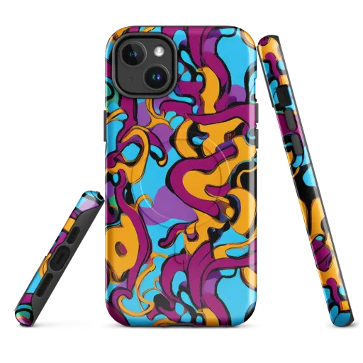 Purple Ignition on a MagSafe Tough Case for iPhone®