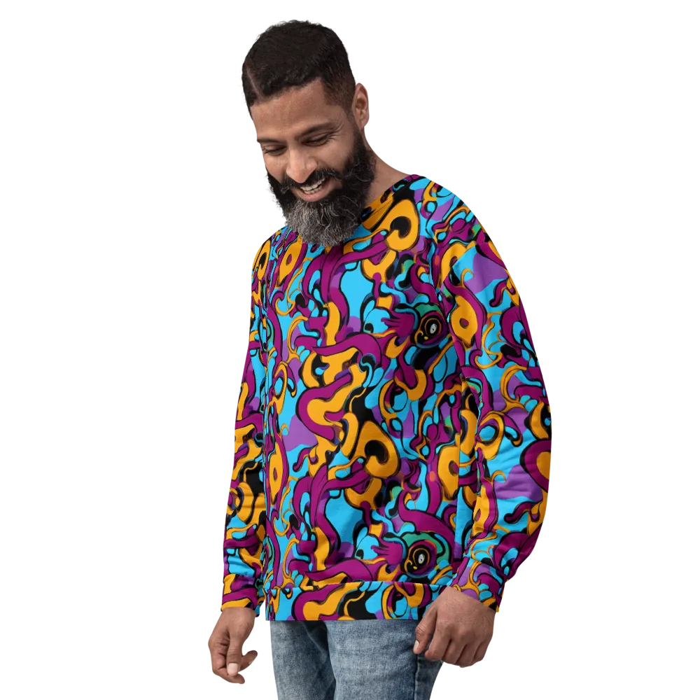 Purple Ignition on Sweatshirt — Left Front