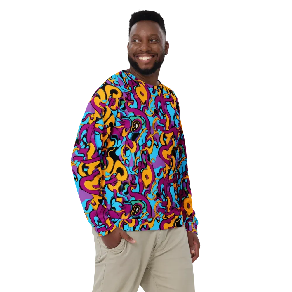 Purple Ignition on Sweatshirt — Front