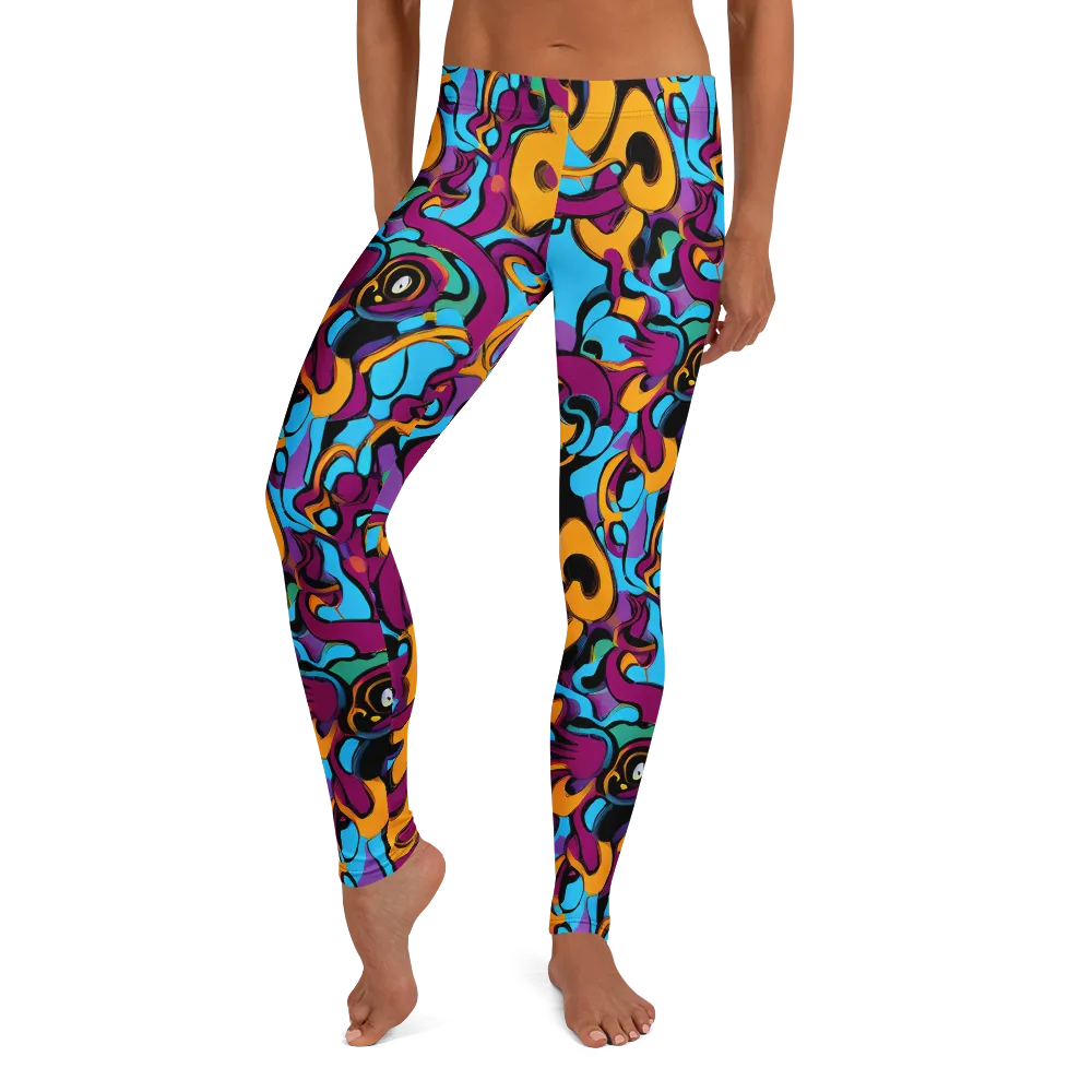 Purple Ignition on Leggings — Front