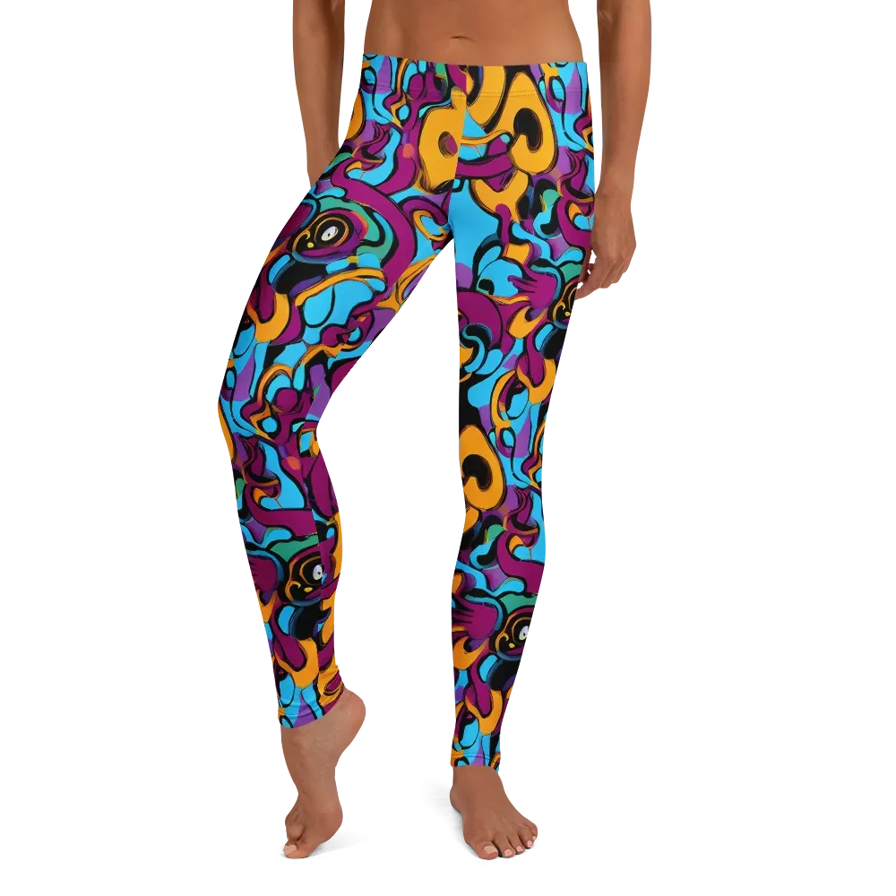 Purple Ignition on Leggings — Front