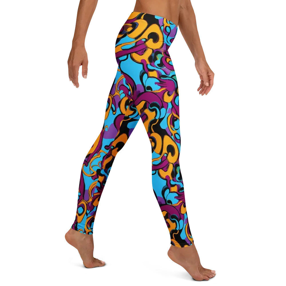 Purple Ignition on Leggings — Right