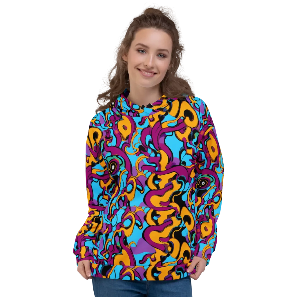 Purple Ignition on Hoodie — Front