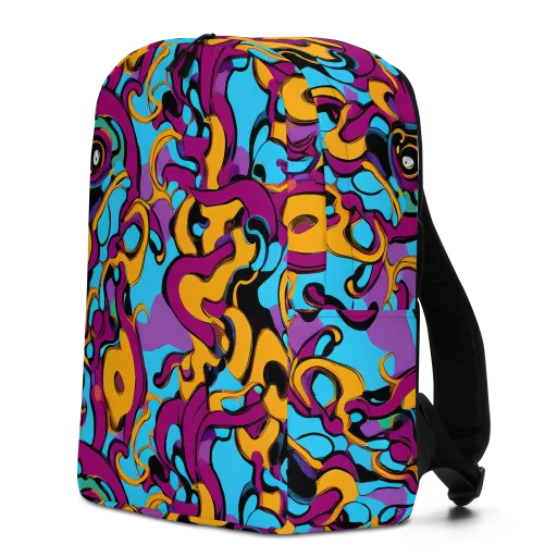 Purple Ignition on a Minimalist Backpack
