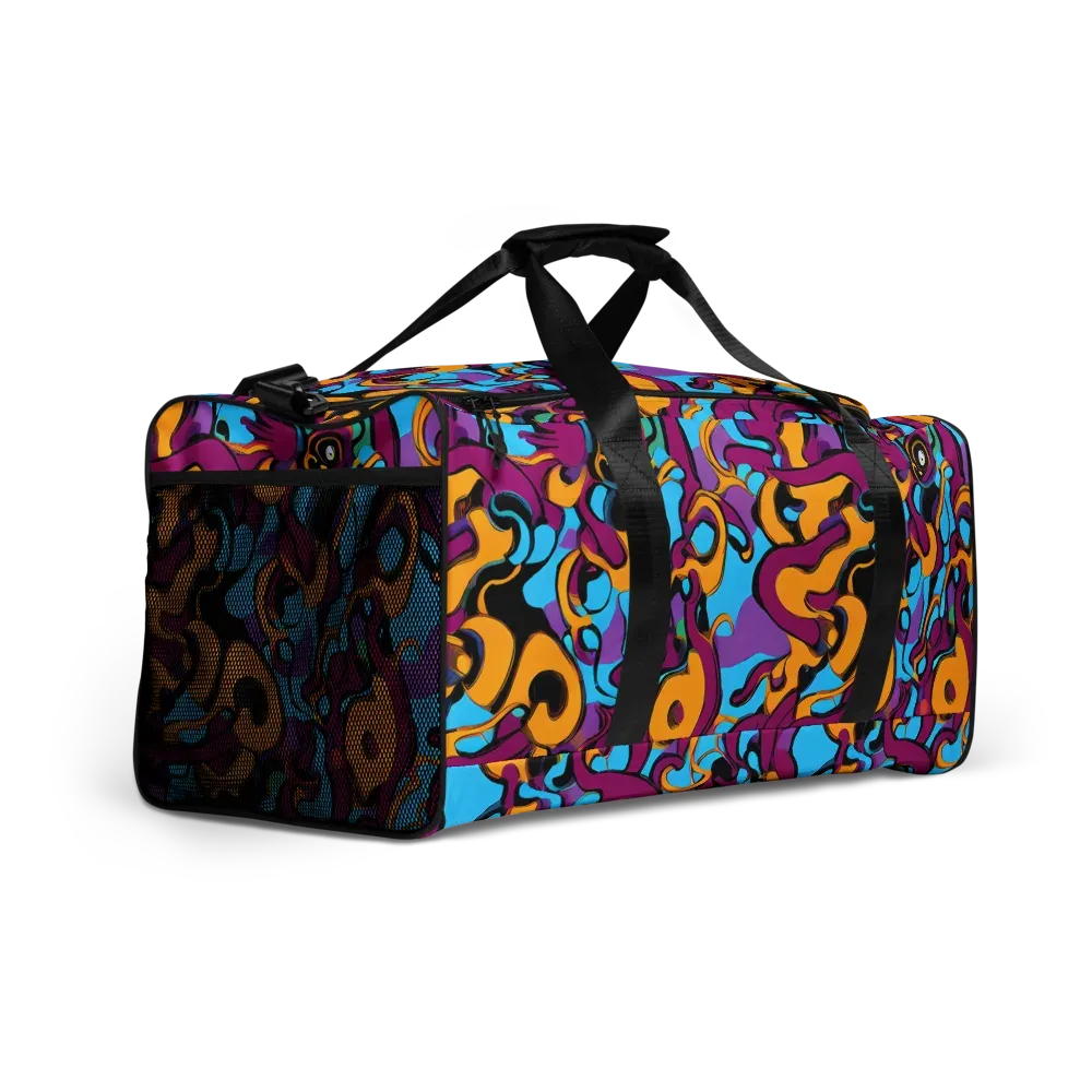Purple Ignition on Duffle Bag — Right Front