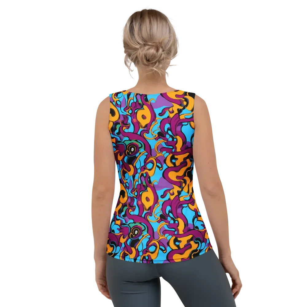 Purple Ignition on Women's Tank Top — Back
