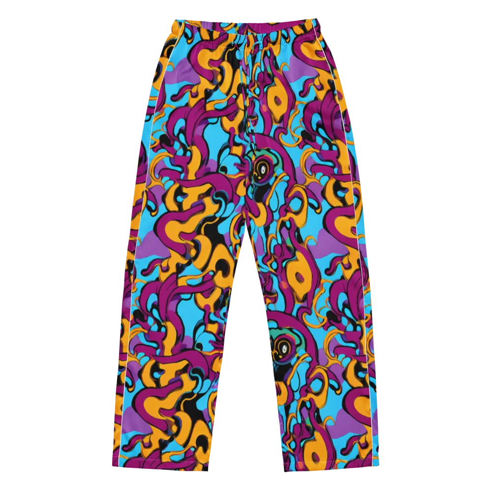 Purple Ignition on Women's Pajama Pants — Front