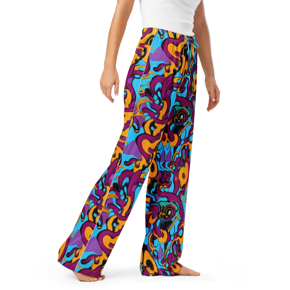 Purple Ignition on Women's Pajama Pants — Right Front