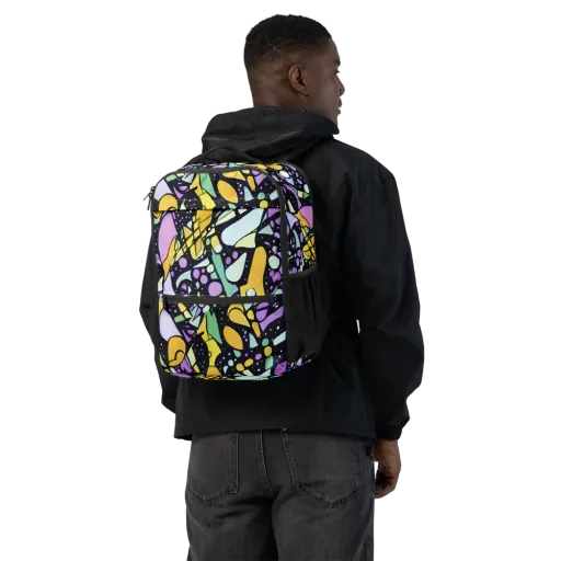 Stellar Stained Glass on a Utility Backpack