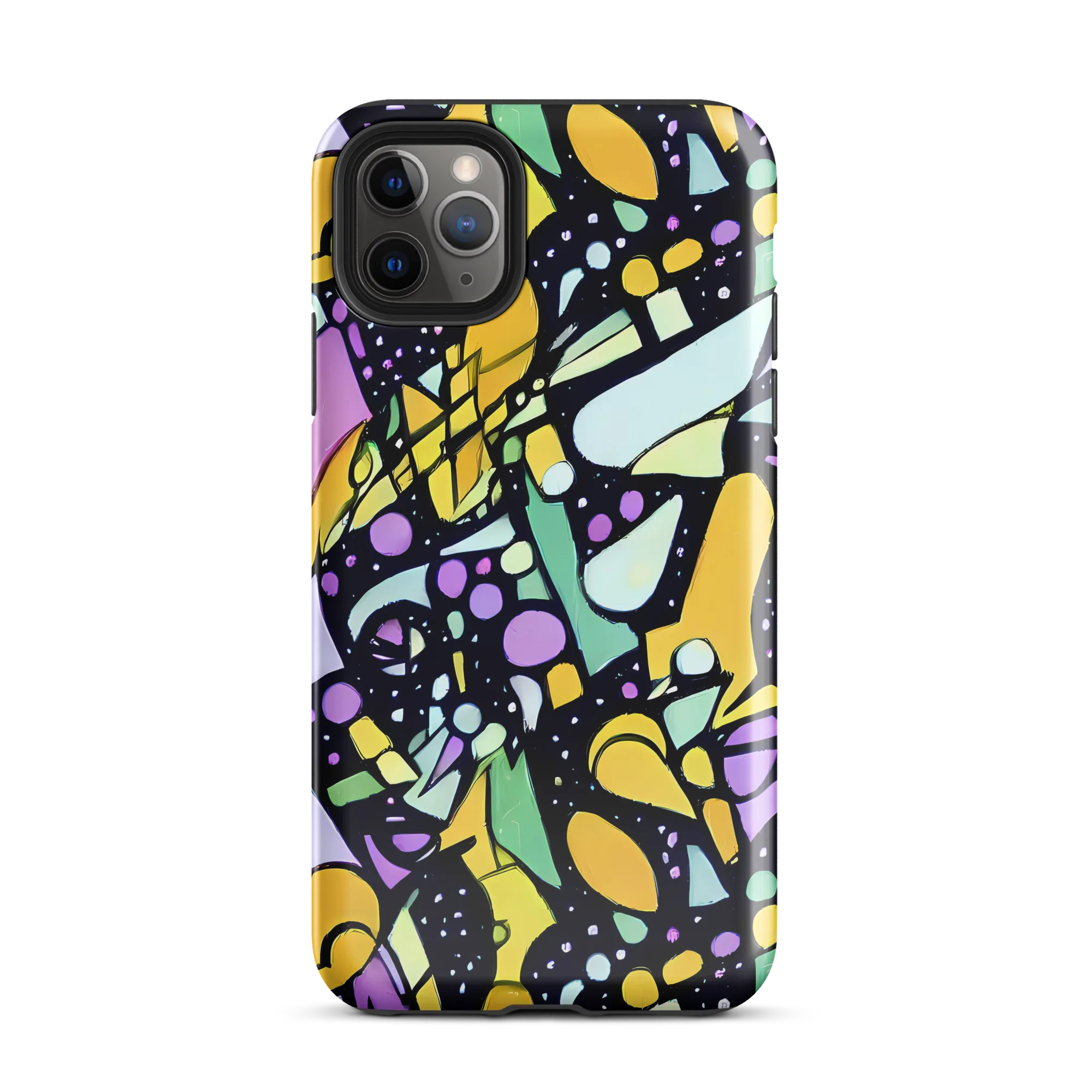 Stellar Stained Glass on Tough Case for iPhone® — Front