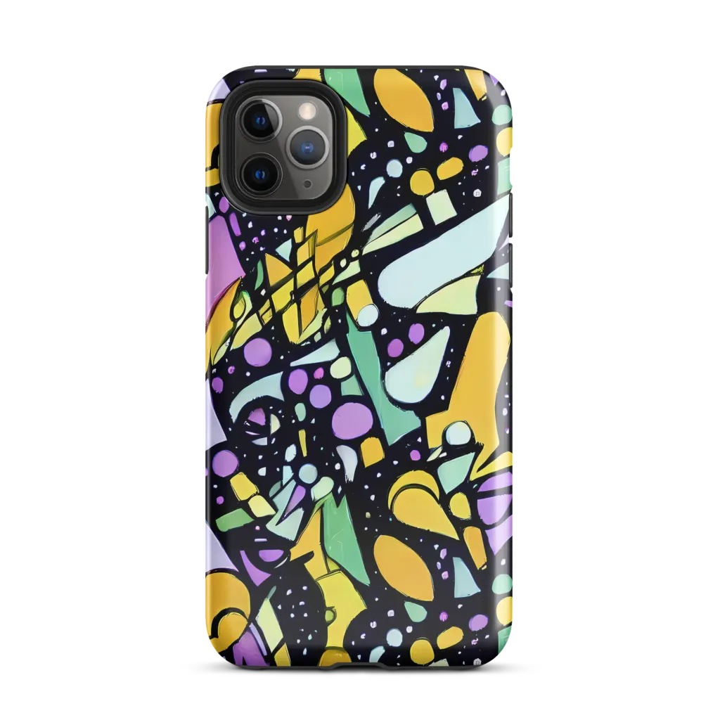 Stellar Stained Glass on Tough Case for iPhone® — Front