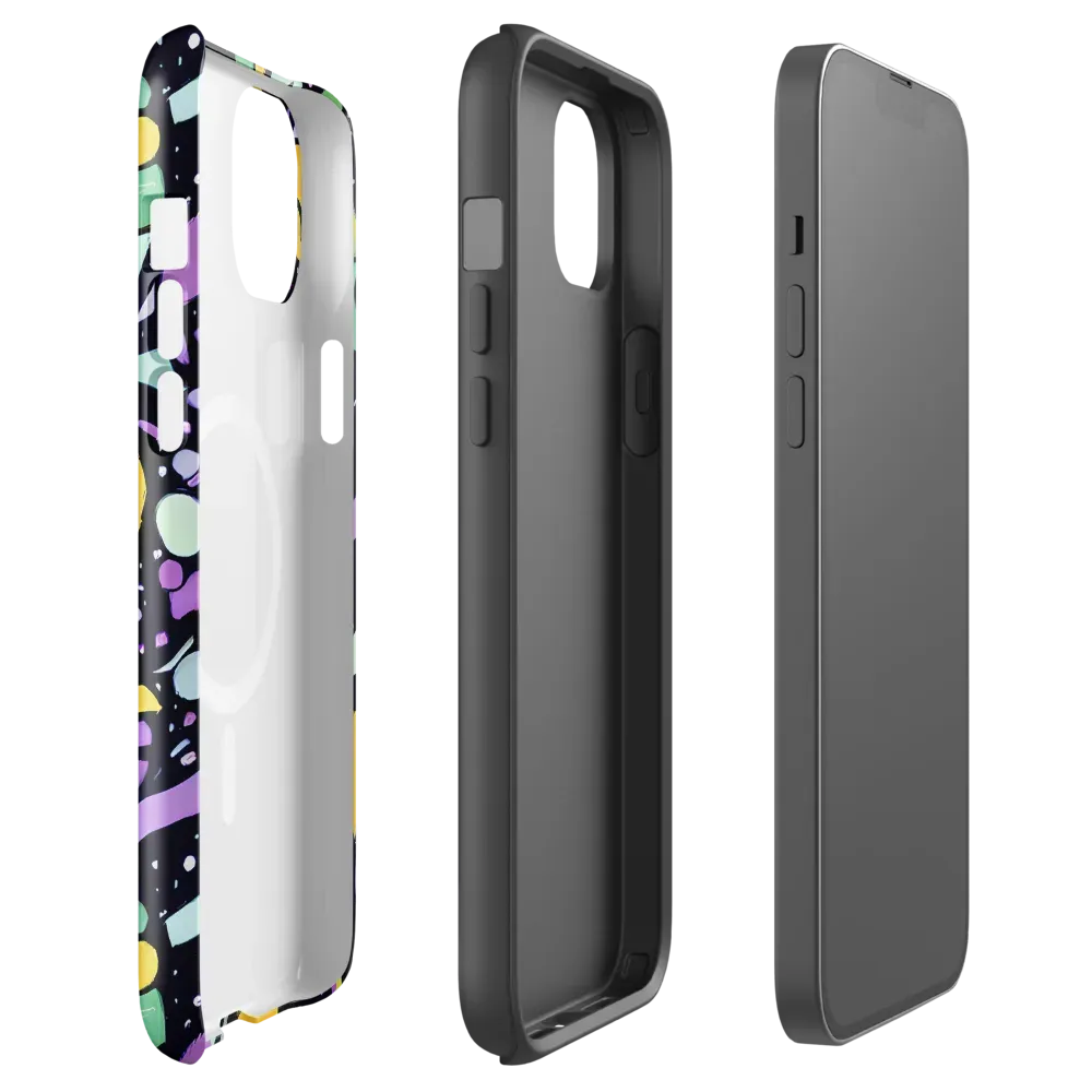 Stellar Stained Glass on MagSafe Tough Case for iPhone® — Front