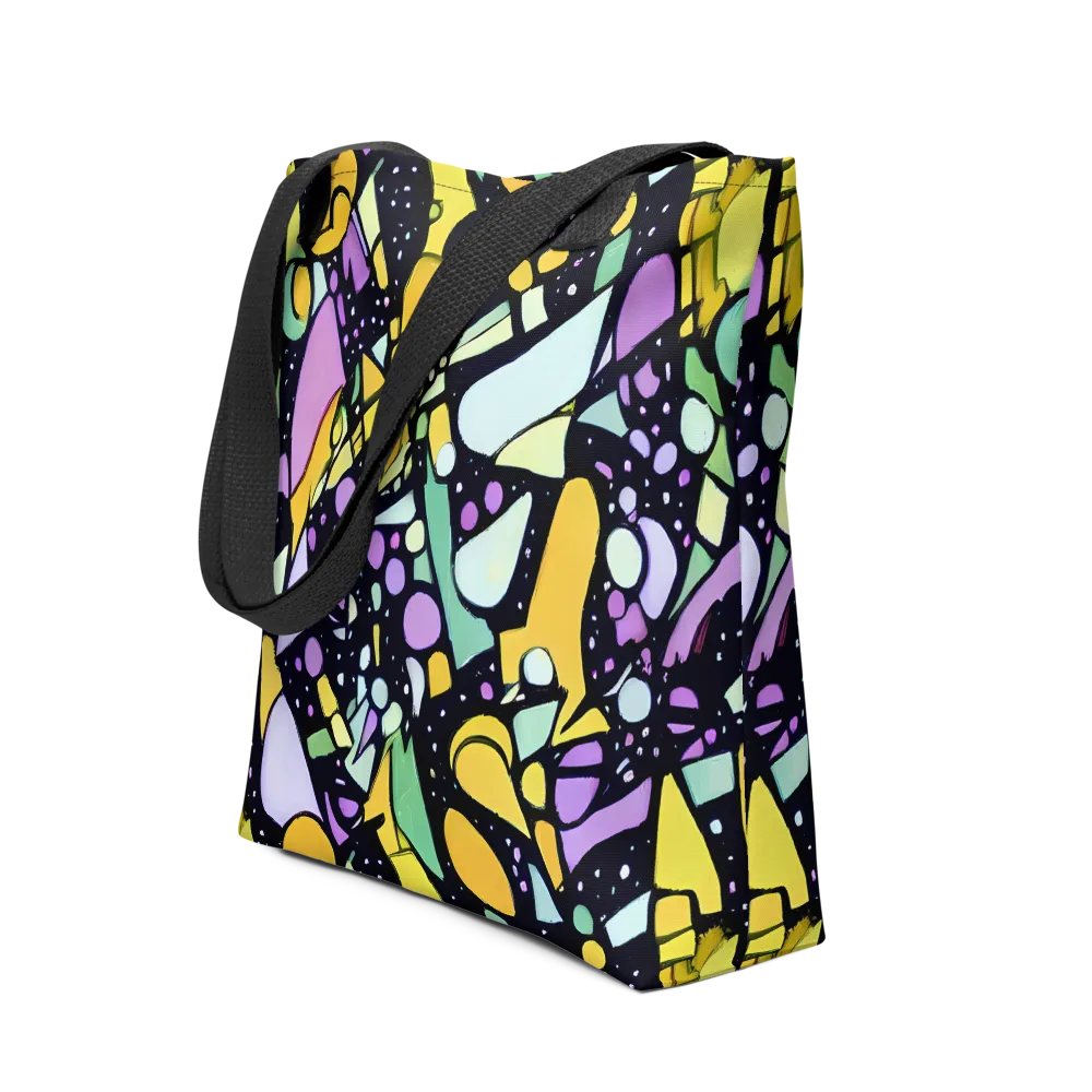 Stellar Stained Glass on Tote Bag — Front
