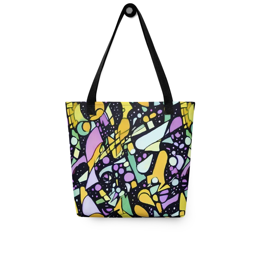 Stellar Stained Glass on Tote Bag — Front