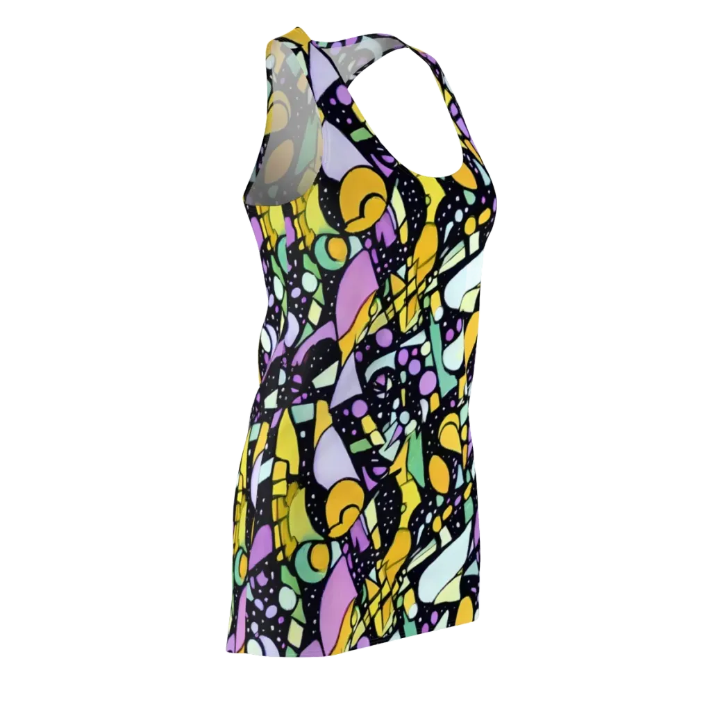 Stellar Stained Glass on Racerback Dress — Front Side