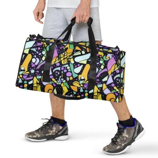 Stellar Stained Glass on a Duffle Bag