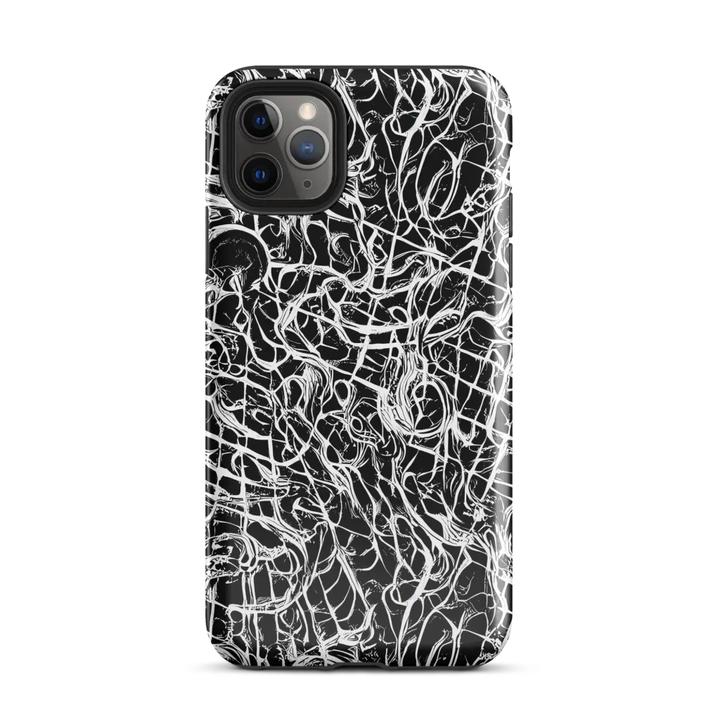 White Noise Bloom on Tough Case for iPhone® — Front