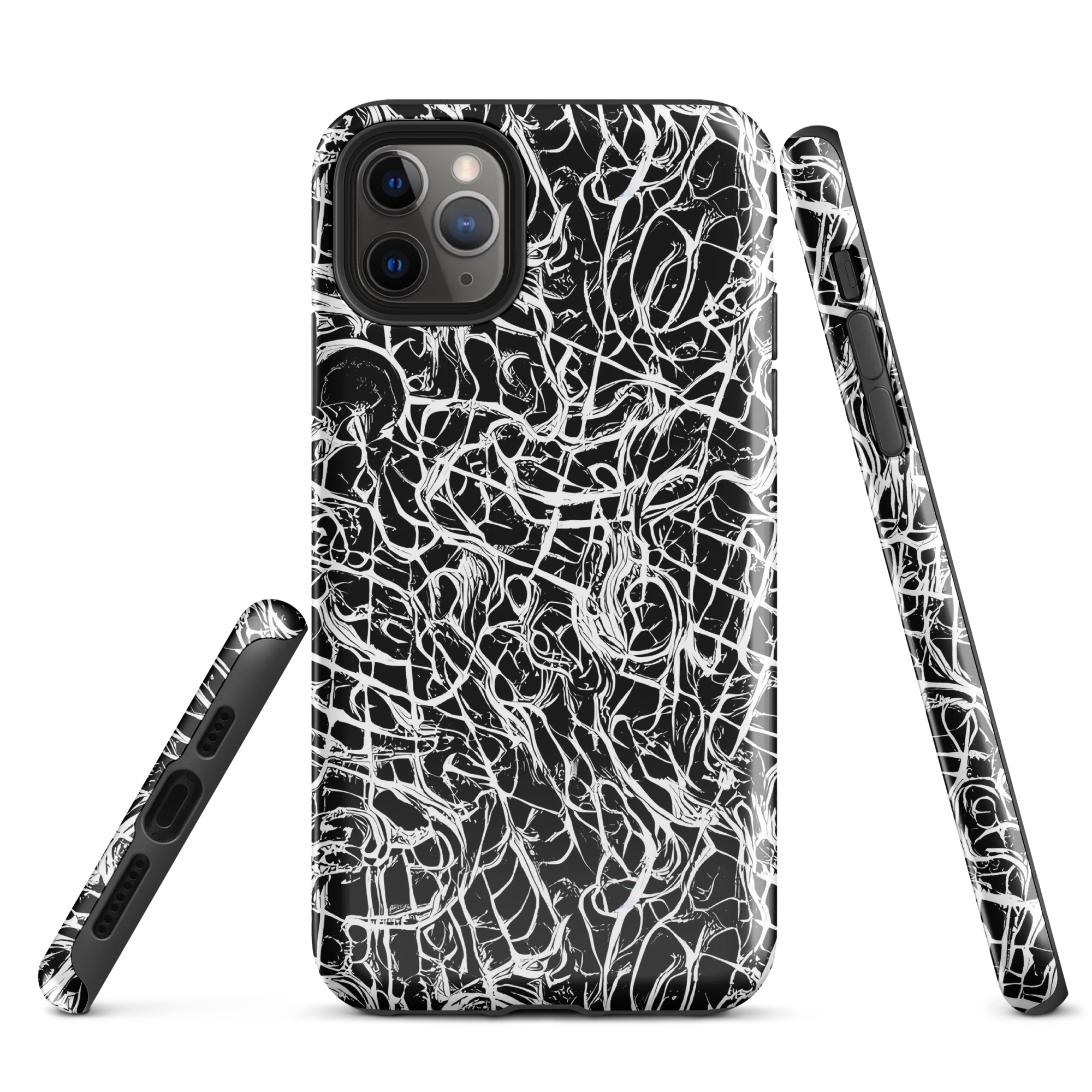 White Noise Bloom on Tough Case for iPhone® — Front
