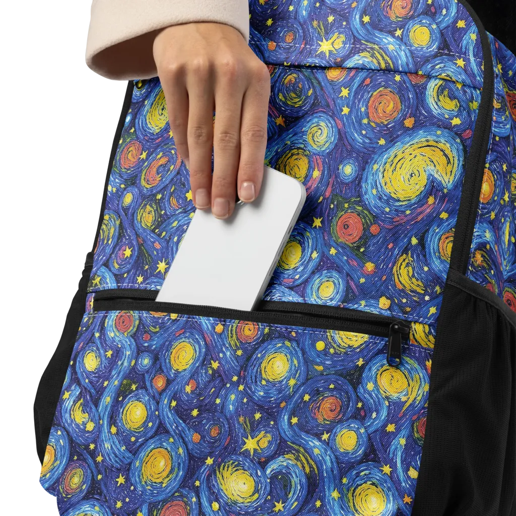 Cosmic Whirl on Utility Backpack — Product details