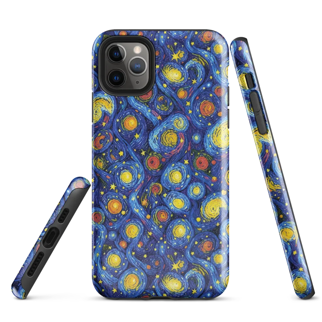 Cosmic Whirl on Tough Case for iPhone® — Front