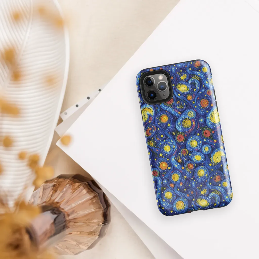 Cosmic Whirl on Tough Case for iPhone® — Front