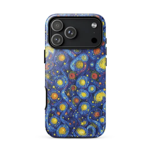 Cosmic Whirl on a Tough Case for iPhone®