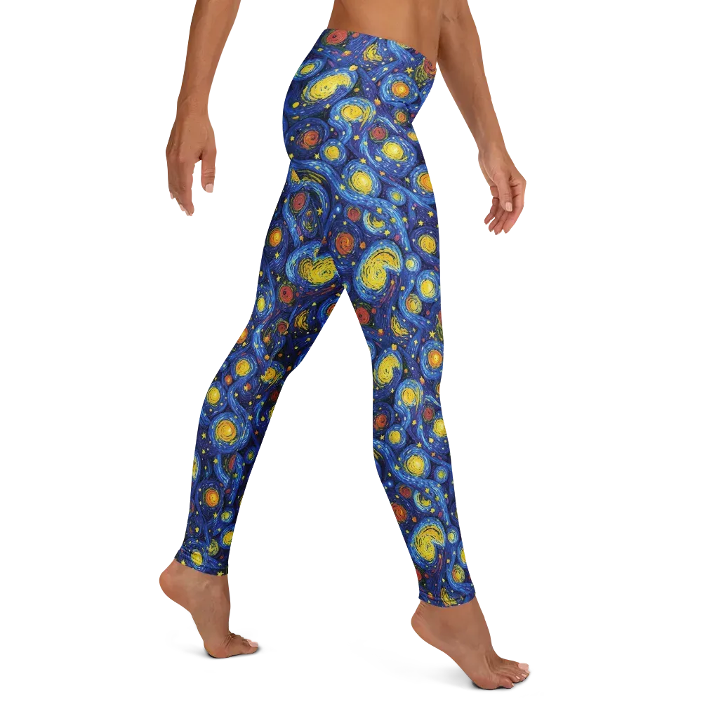 Cosmic Whirl on Leggings — Right