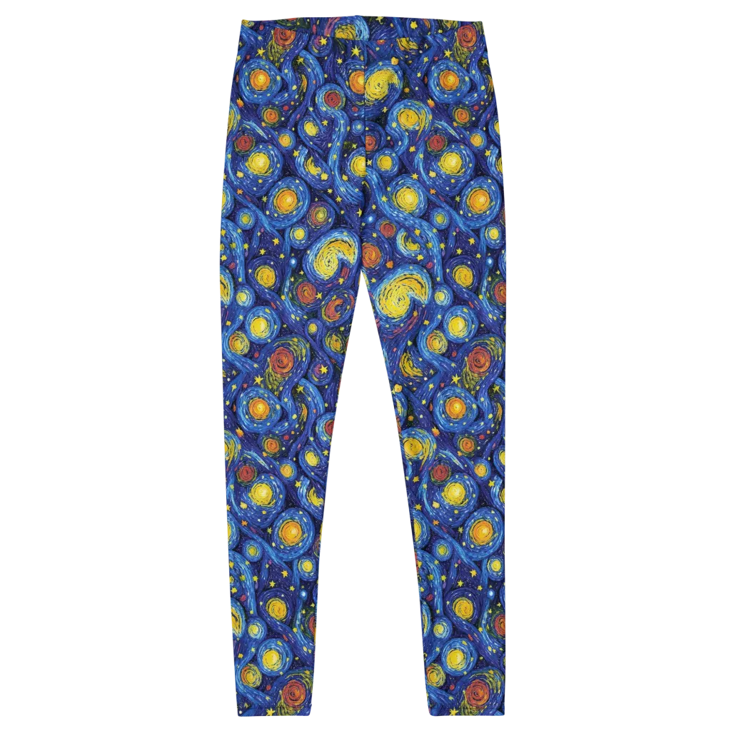 Cosmic Whirl on Leggings — Front