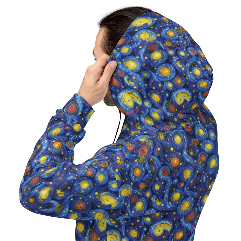 Cosmic Whirl on Hoodie — Back