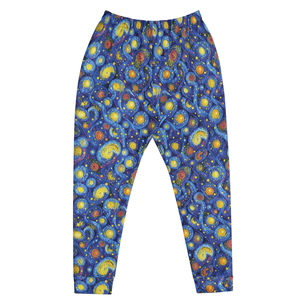 Cosmic Whirl on Men's Joggers — Front