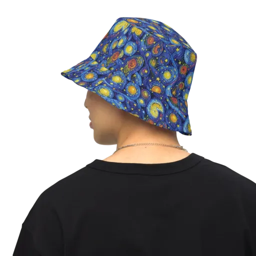 Cosmic Whirl on a Reversible Bucket Hat