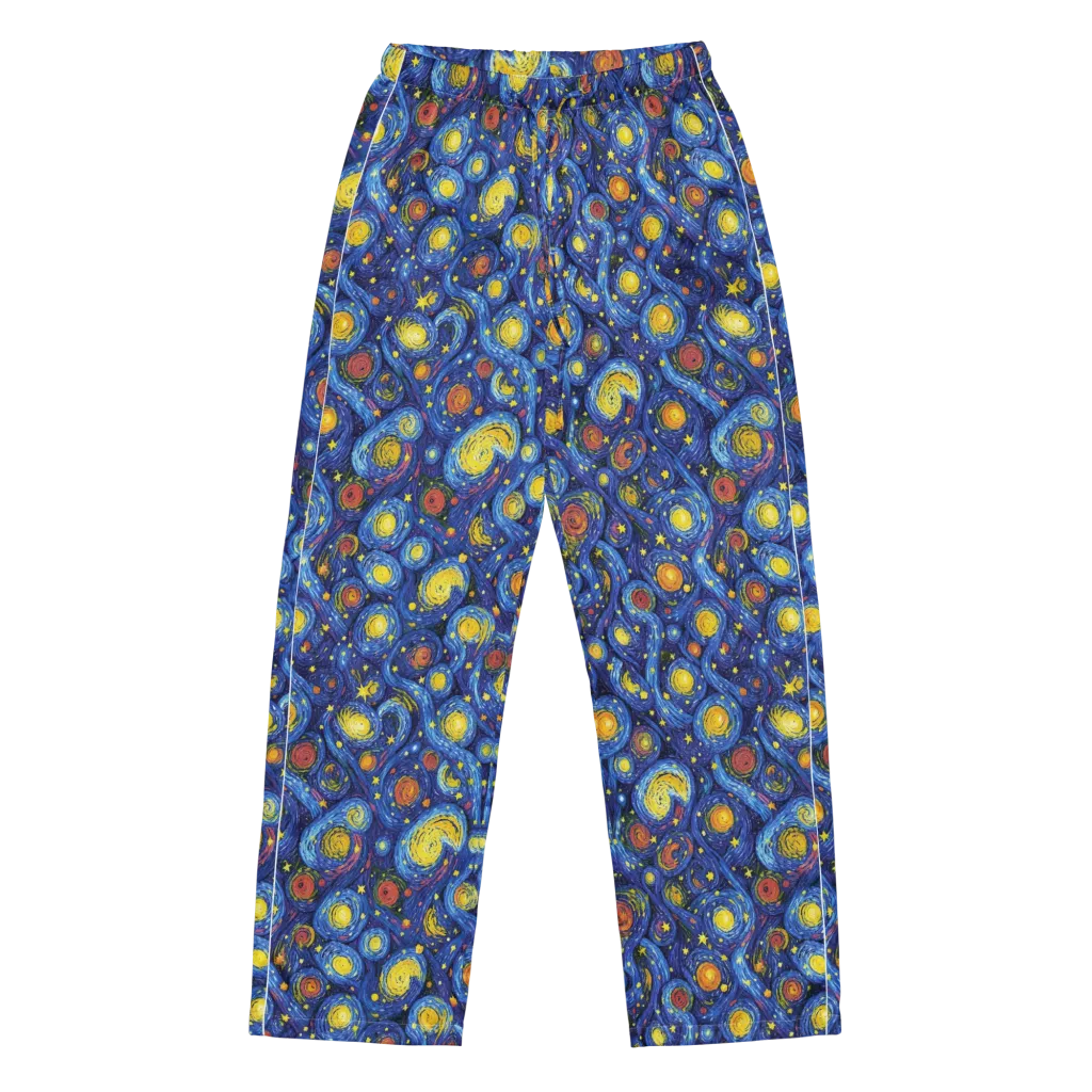 Cosmic Whirl on Women's Pajama Pants — Front