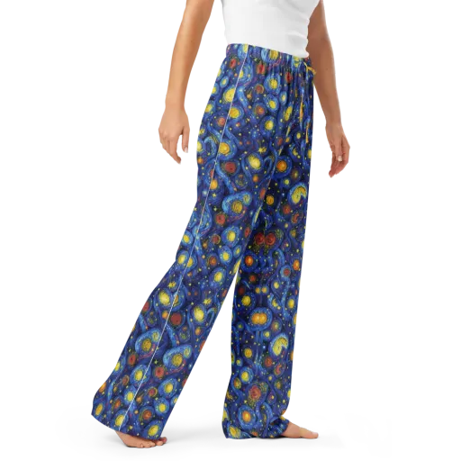 Cosmic Whirl on a Women's Pajama Pants