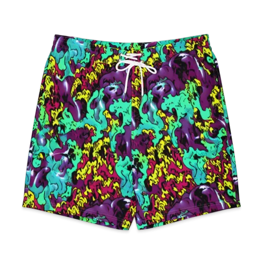 Electric Jurassic on a Men's Board Shorts