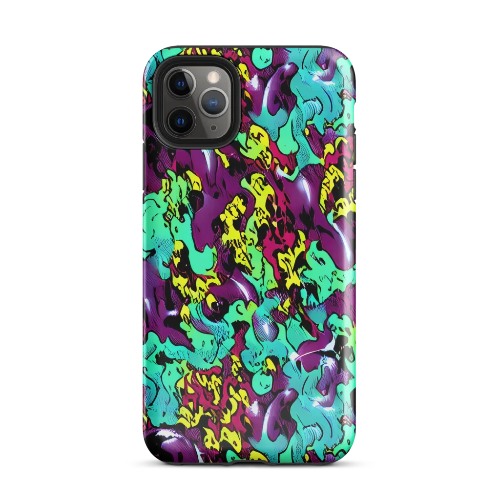 Electric Jurassic on Tough Case for iPhone® — Front