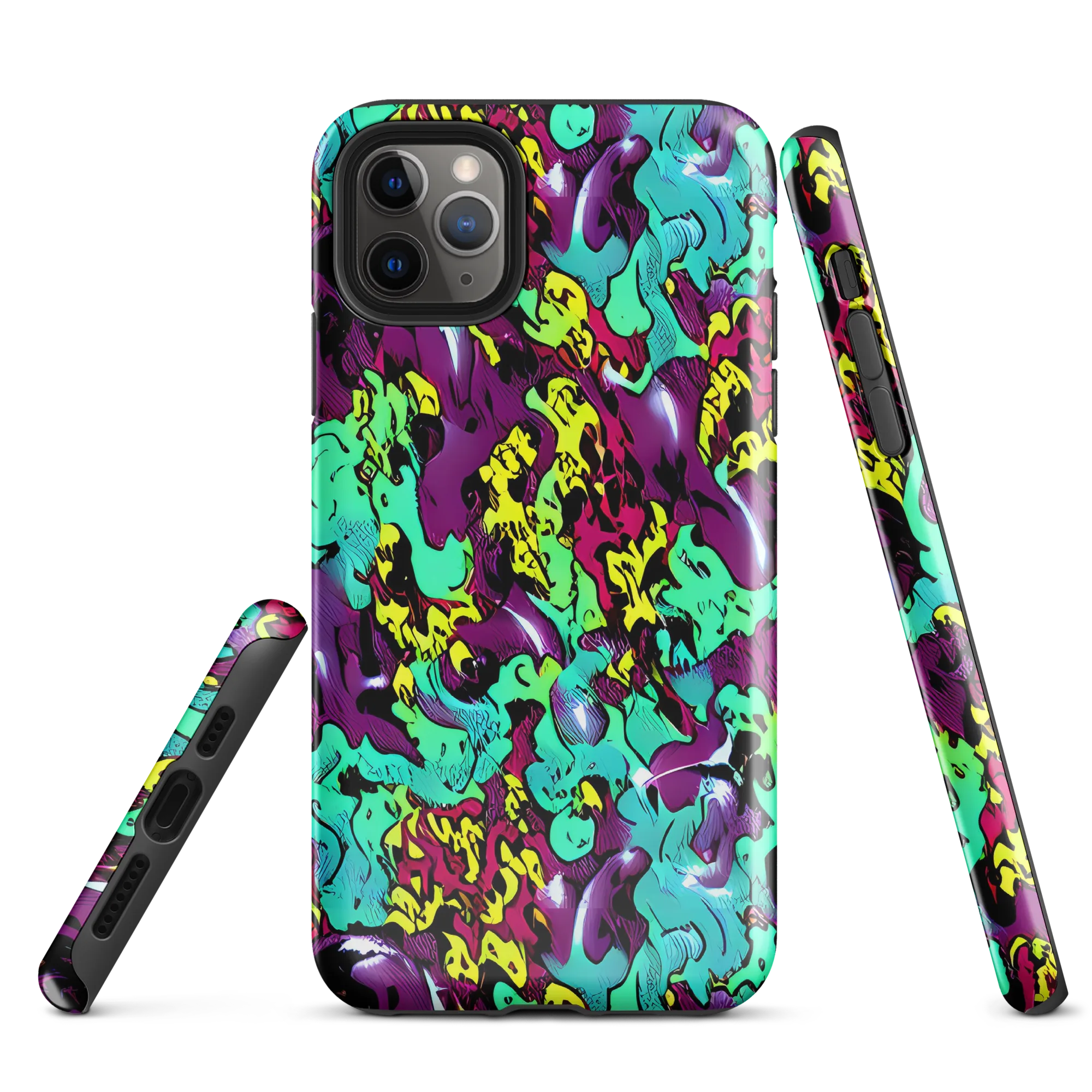 Electric Jurassic on Tough Case for iPhone® — Front