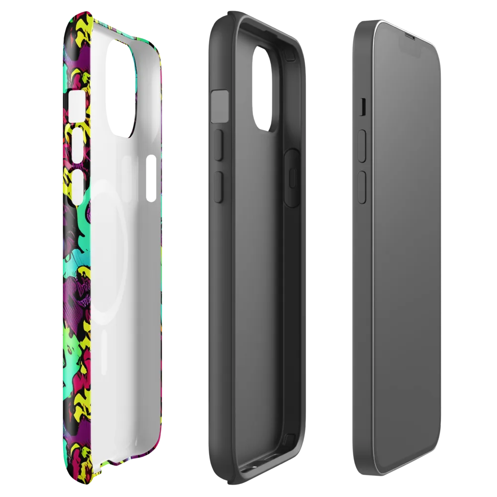 Electric Jurassic on MagSafe Tough Case for iPhone® — Front